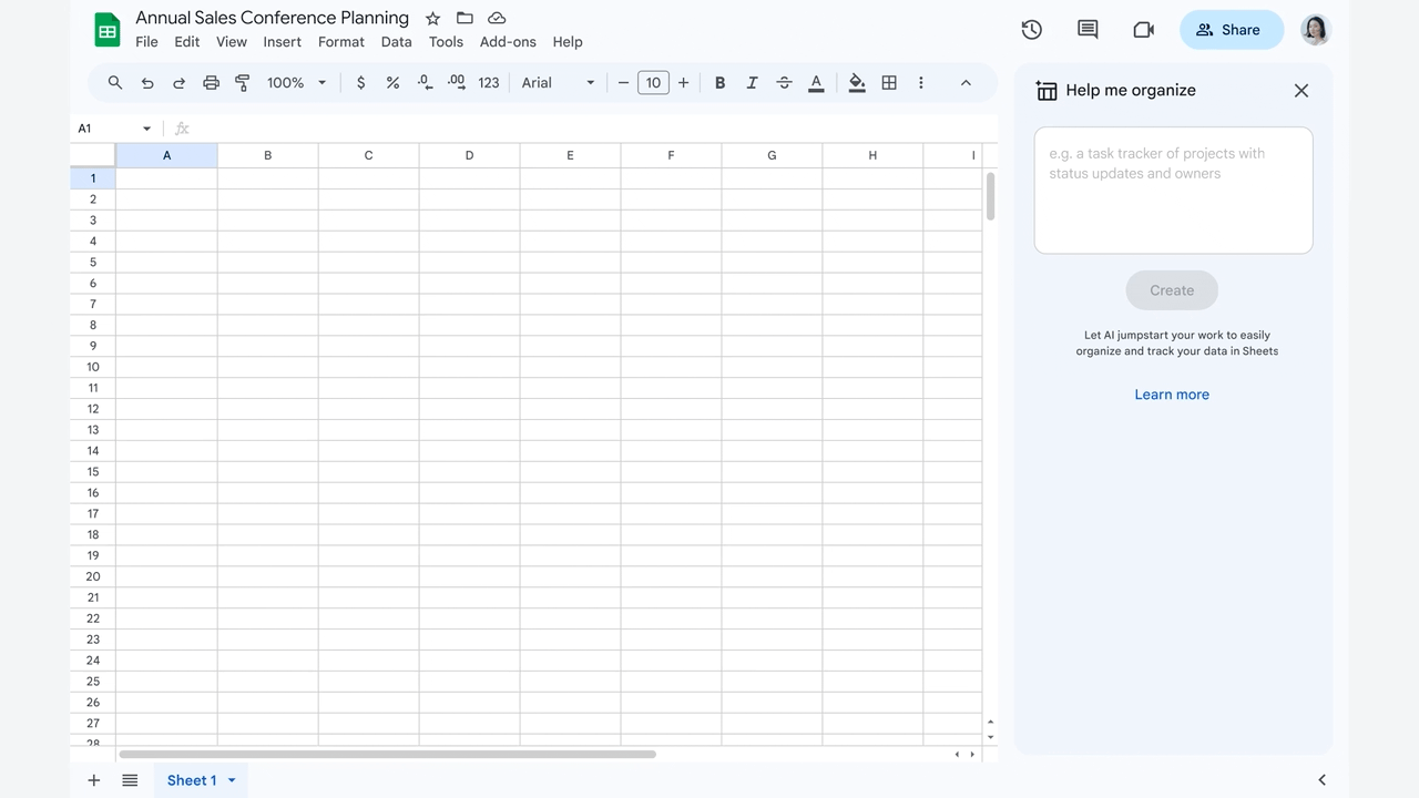 Sheets_Agenda